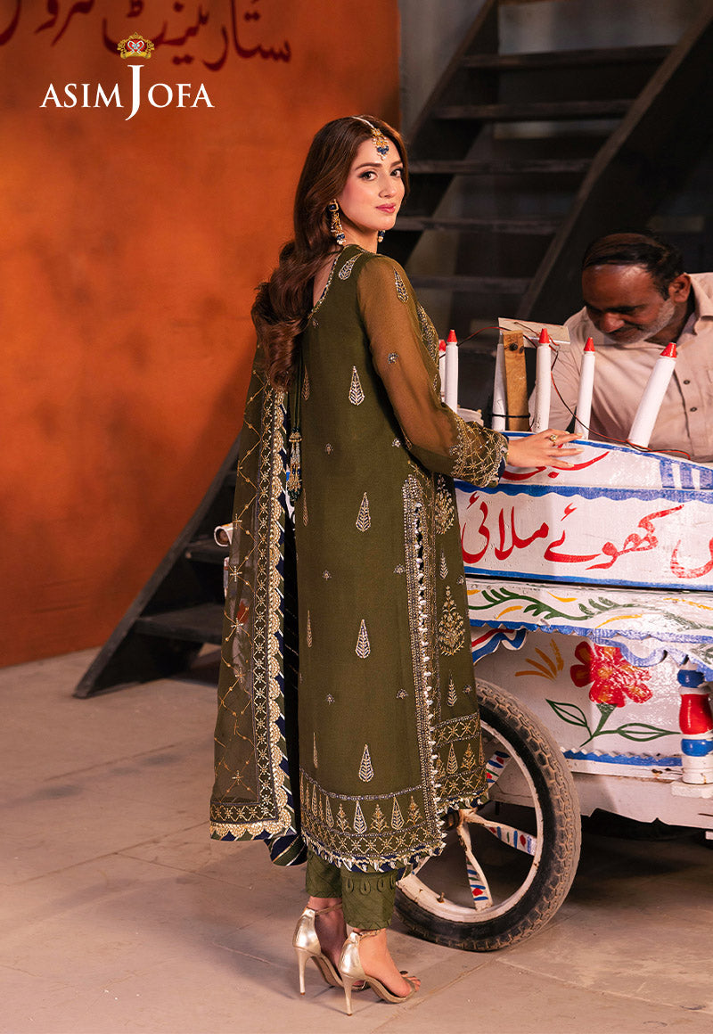 Asim Jofa | Chamkeli Formals 24 | AJKK-16 by Asim Jofa - Designer Dress - Type: Ladies Clothes - Available at Libayah - 100% Original