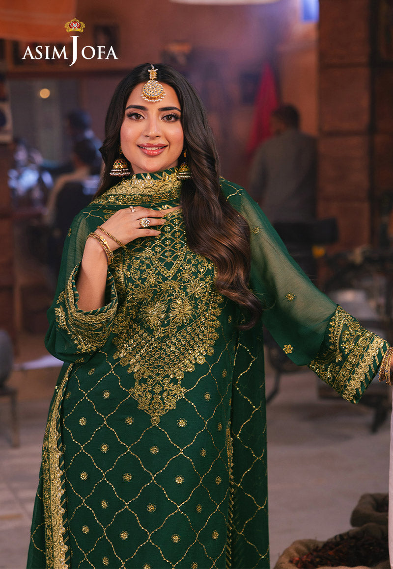 Asim Jofa | Chamkeli Formals 24 | AJKK-22 by Asim Jofa - Designer Dress - Type: Ladies Clothes - Available at Libayah - 100% Original