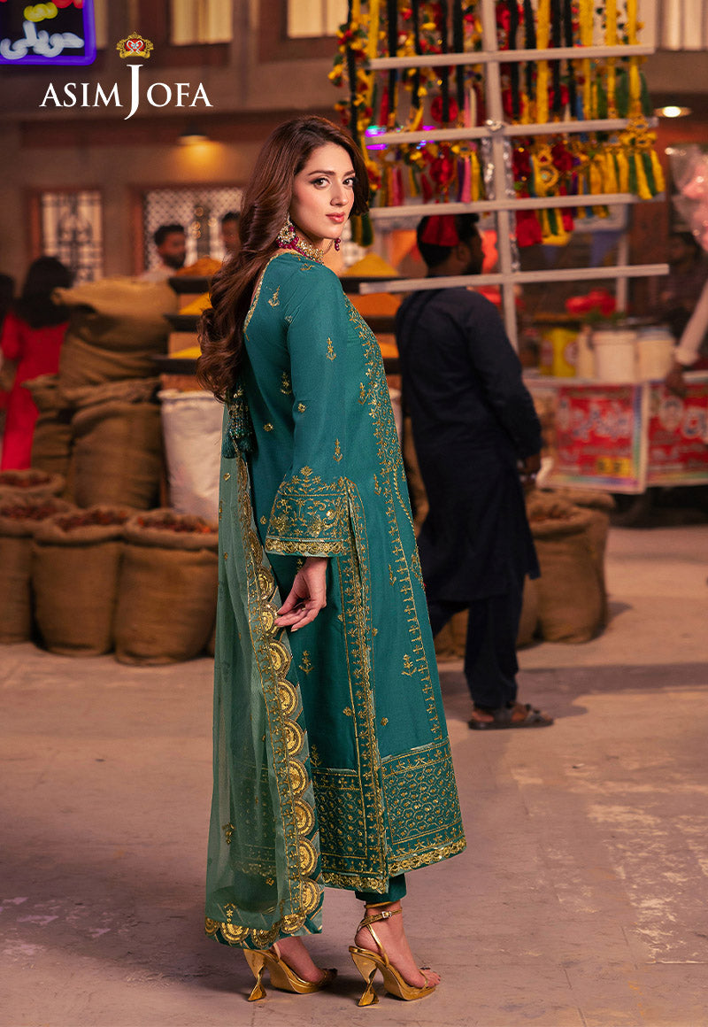 Asim Jofa | Chamkeli Formals 24 | AJKK-27 by Asim Jofa - Designer Dress - Type: Ladies Clothes - Available at Libayah - 100% Original