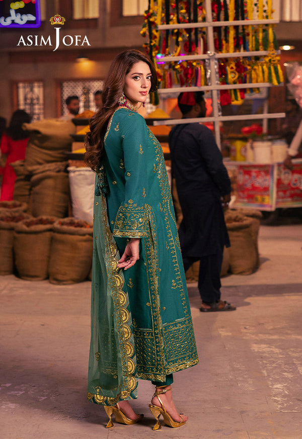 Asim Jofa | Chamkeli Formals 24 | AJKK-27 by Asim Jofa - Designer Dress - Type: Ladies Clothes - Available at Libayah - 100% Original