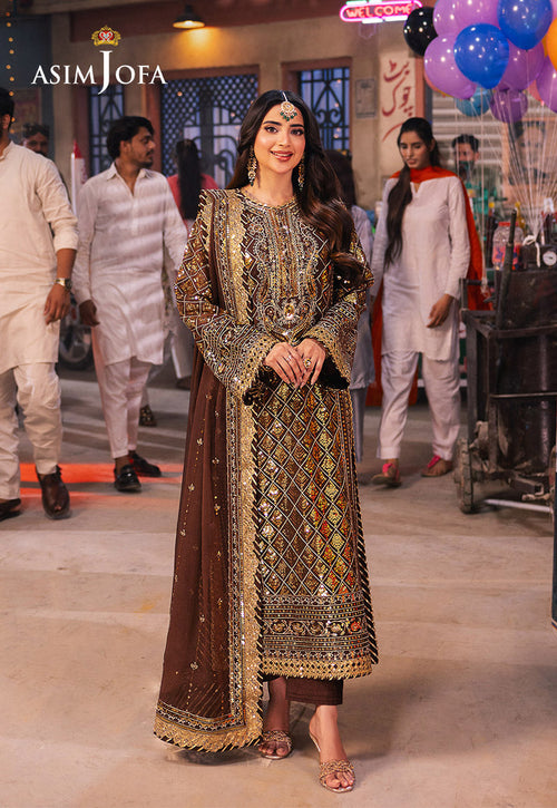 Asim Jofa | Chamkeli Formals 24 | AJKK-30 by Asim Jofa - Designer Dress - Type: Ladies Clothes - Available at Libayah - 100% Original