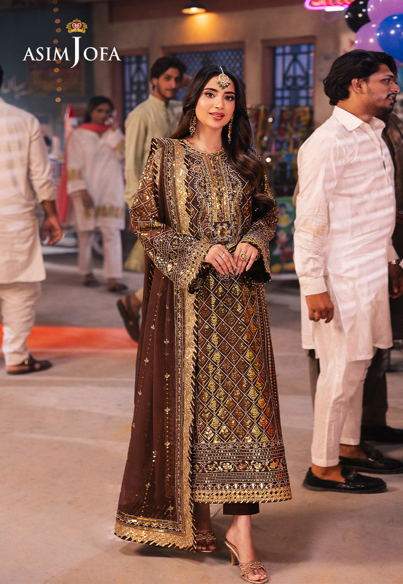 Asim Jofa | Chamkeli Formals 24 | AJKK-30 by Asim Jofa - Designer Dress - Type: Ladies Clothes - Available at Libayah - 100% Original