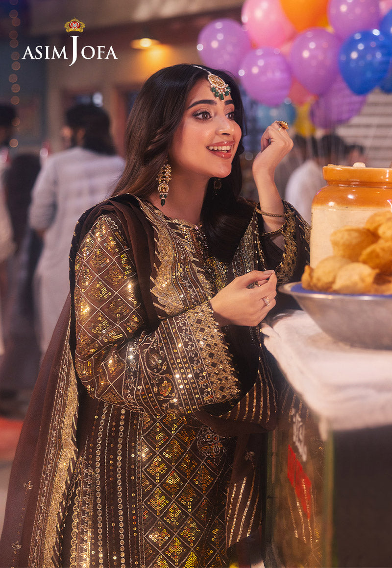 Asim Jofa | Chamkeli Formals 24 | AJKK-30 by Asim Jofa - Designer Dress - Type: Ladies Clothes - Available at Libayah - 100% Original