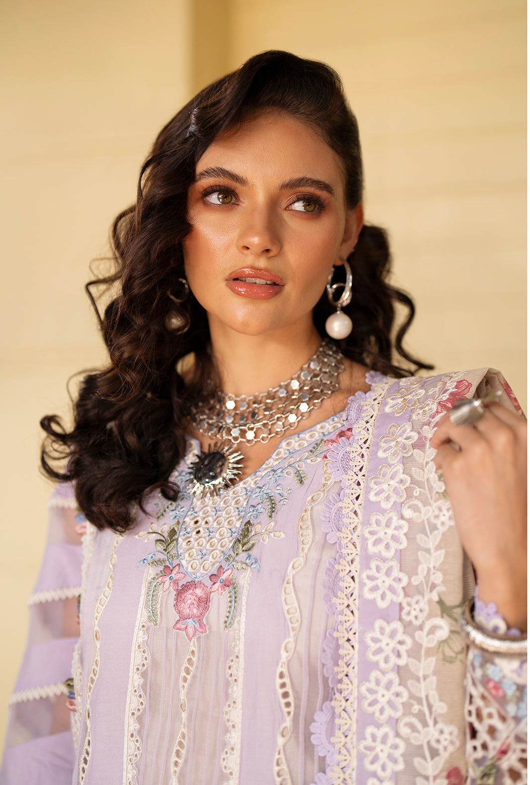 AJR Couture | Evara Luxury Lawn | Zaya - Designer Dress - Type : Ladies Clothes - Available at Libayah - 100% Original