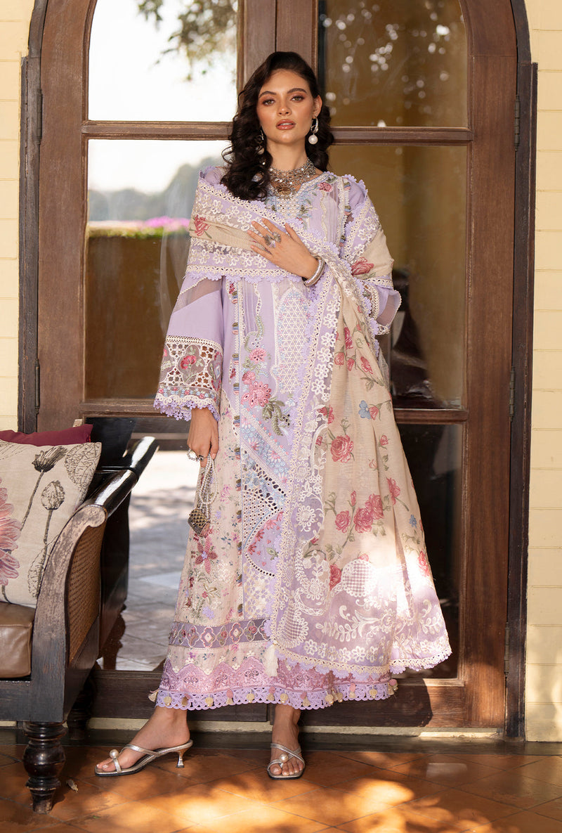 AJR Couture | Evara Luxury Lawn | Zaya - Designer Dress - Type : Ladies Clothes - Available at Libayah - 100% Original