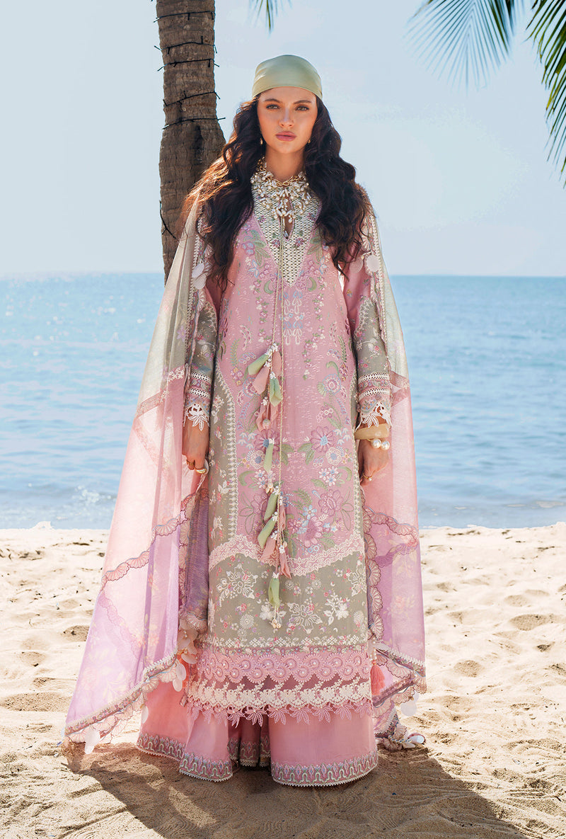 AJR Couture | Evara Luxury Lawn | Niva - Designer Dress - Type : Ladies Clothes - Available at Libayah - 100% Original