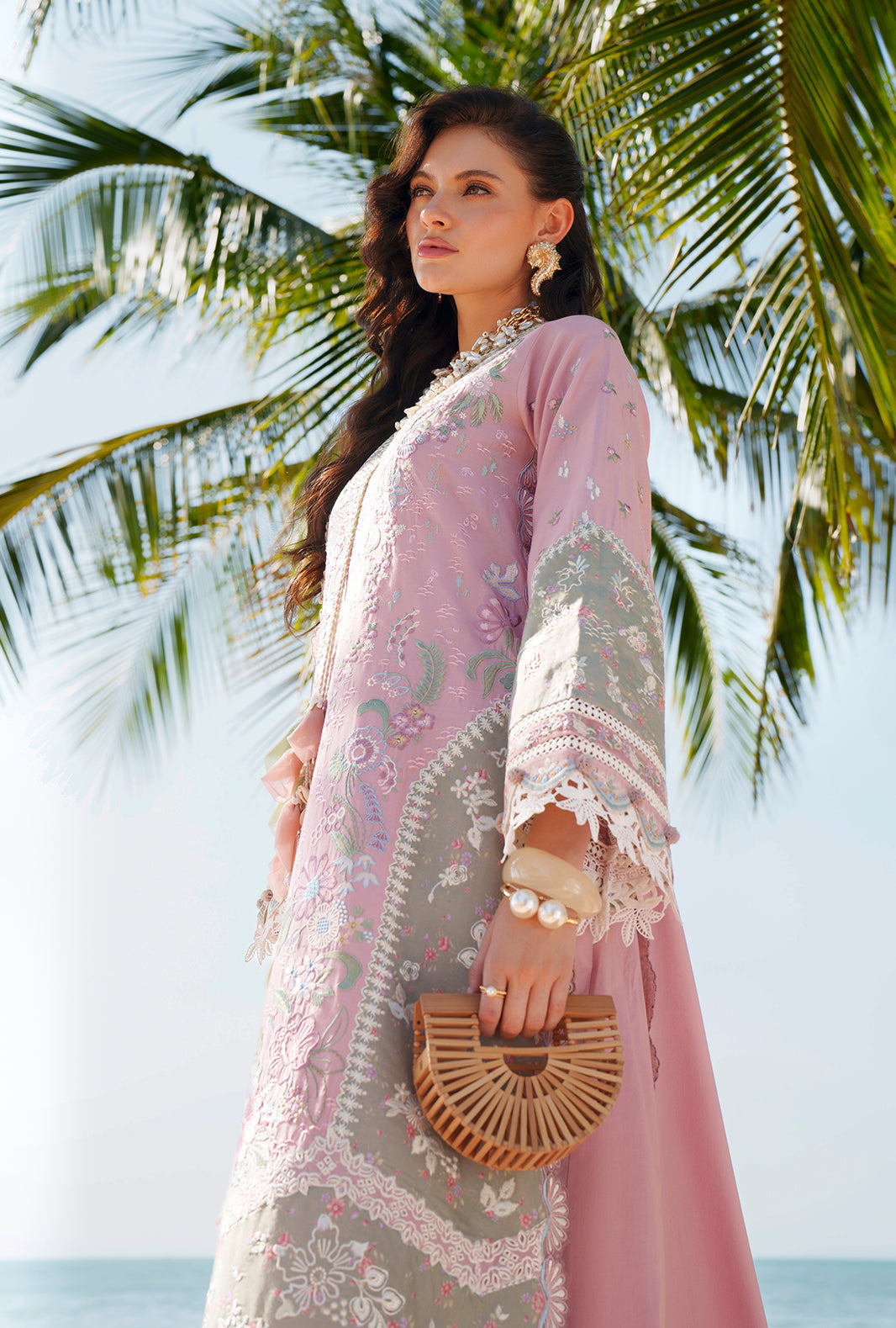 AJR Couture | Evara Luxury Lawn | Niva - Designer Dress - Type : Ladies Clothes - Available at Libayah - 100% Original