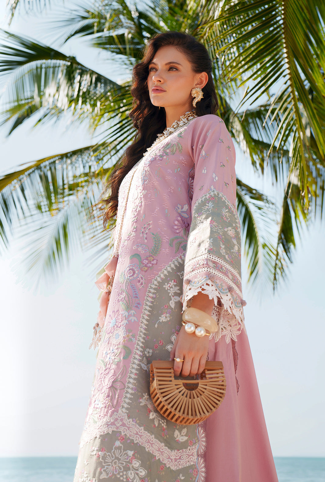 AJR Couture | Evara Luxury Lawn | Niva - Designer Dress - Type : Ladies Clothes - Available at Libayah - 100% Original