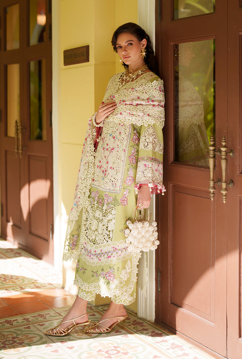 AJR Couture | Evara Luxury Lawn | Alira - Designer Dress - Type : Ladies Clothes - Available at Libayah - 100% Original