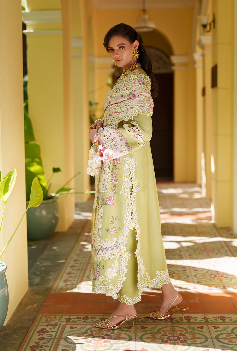 AJR Couture | Evara Luxury Lawn | Alira - Designer Dress - Type : Ladies Clothes - Available at Libayah - 100% Original