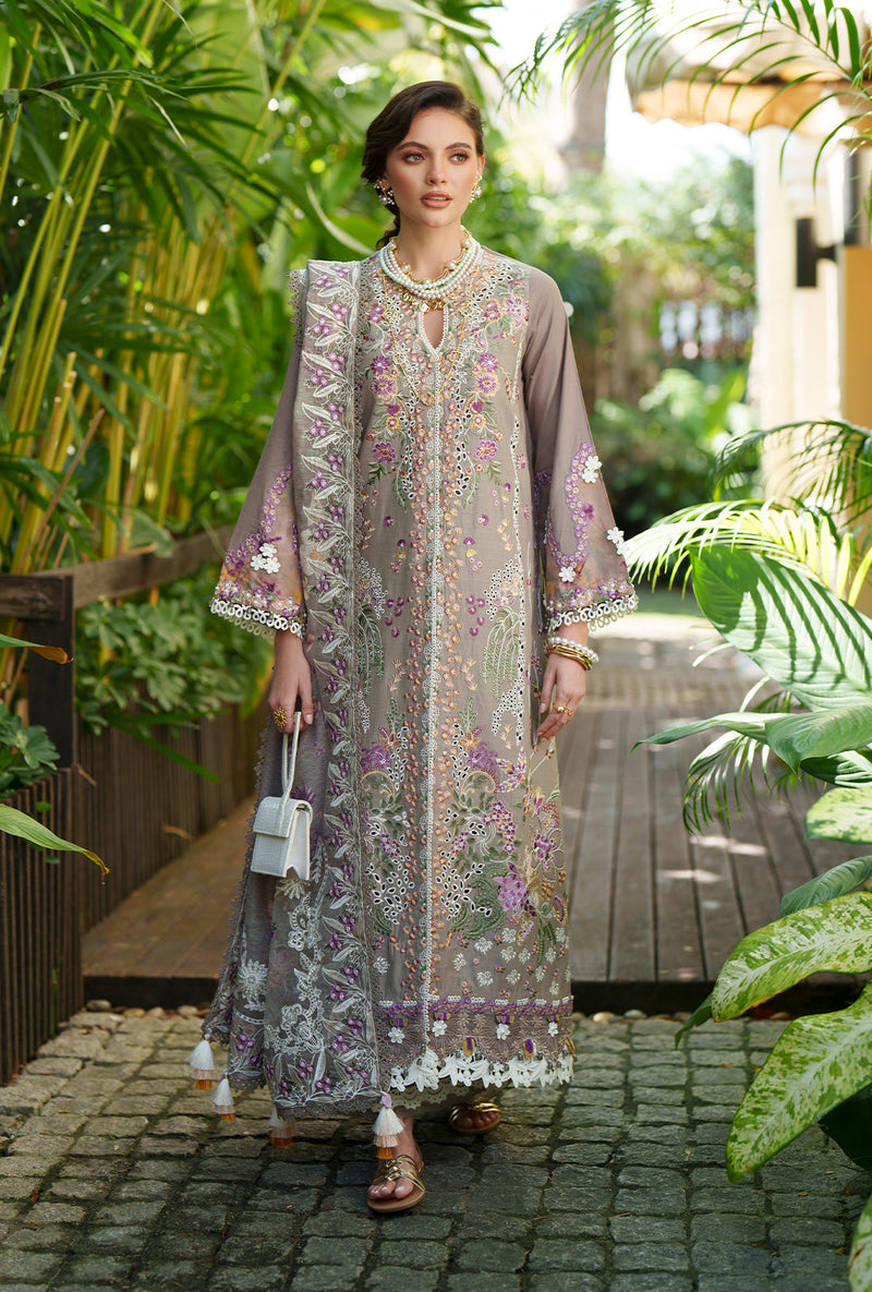 AJR Couture | Evara Luxury Lawn | Veya - Designer Dress - Type : Ladies Clothes - Available at Libayah - 100% Original