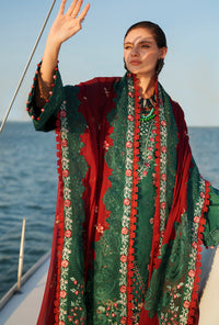 AJR Couture | Evara Luxury Lawn | Yara - Designer Dress - Type : Ladies Clothes - Available at Libayah - 100% Original