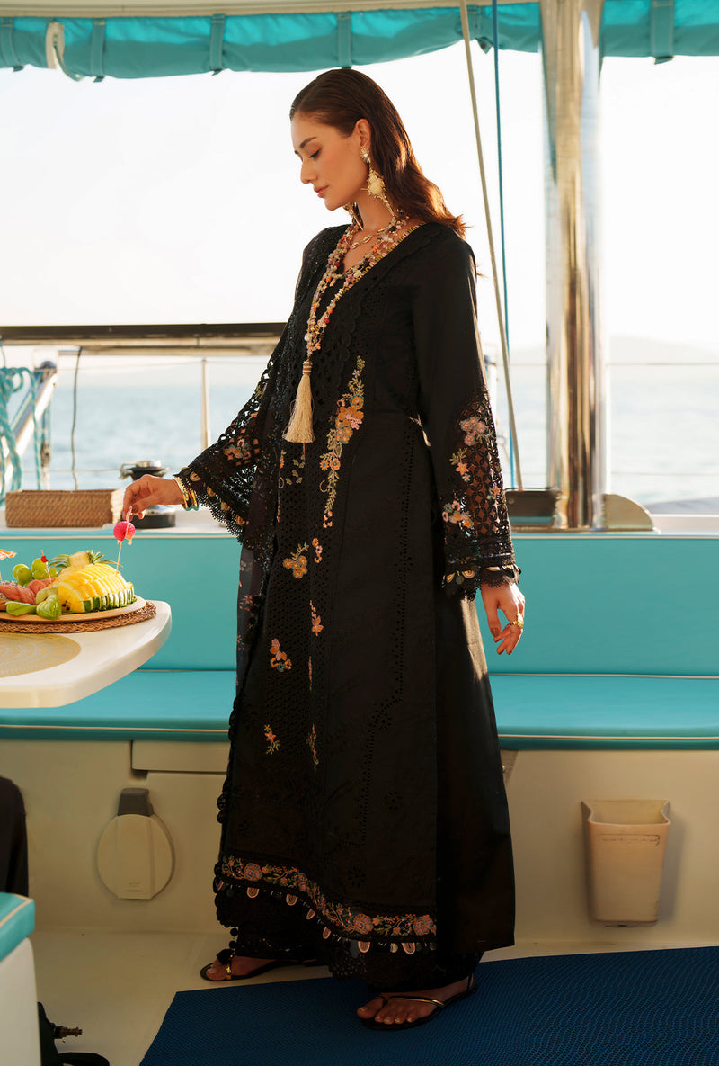 AJR Couture | Evara Luxury Lawn | Riela - Designer Dress - Type : Ladies Clothes - Available at Libayah - 100% Original