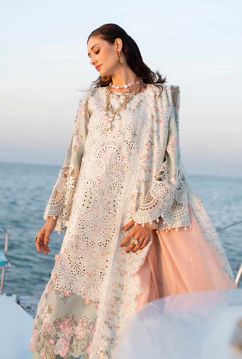 AJR Couture | Evara Luxury Lawn | Fyna - Designer Dress - Type : Ladies Clothes - Available at Libayah - 100% Original