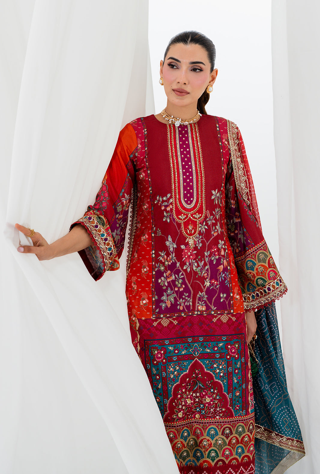 AJR Couture | Luxe Silk 26 | Reve by AJR Couture - Designer Dress  - Type : Ladies Clothes - Available at Libayah - 100% Original 