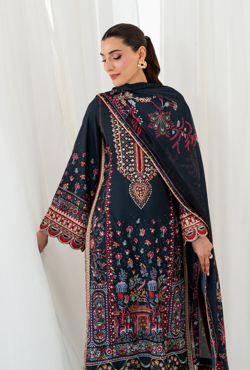 AJR Couture | Luxe Silk 26 | Wren by AJR Couture - Designer Dress  - Type : Ladies Clothes - Available at Libayah - 100% Original 
