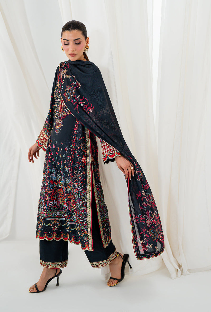 AJR Couture | Luxe Silk 26 | Wren by AJR Couture - Designer Dress  - Type : Ladies Clothes - Available at Libayah - 100% Original 
