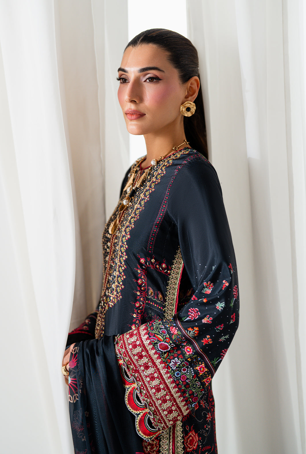 AJR Couture | Luxe Silk 26 | Wren by AJR Couture - Designer Dress  - Type : Ladies Clothes - Available at Libayah - 100% Original 