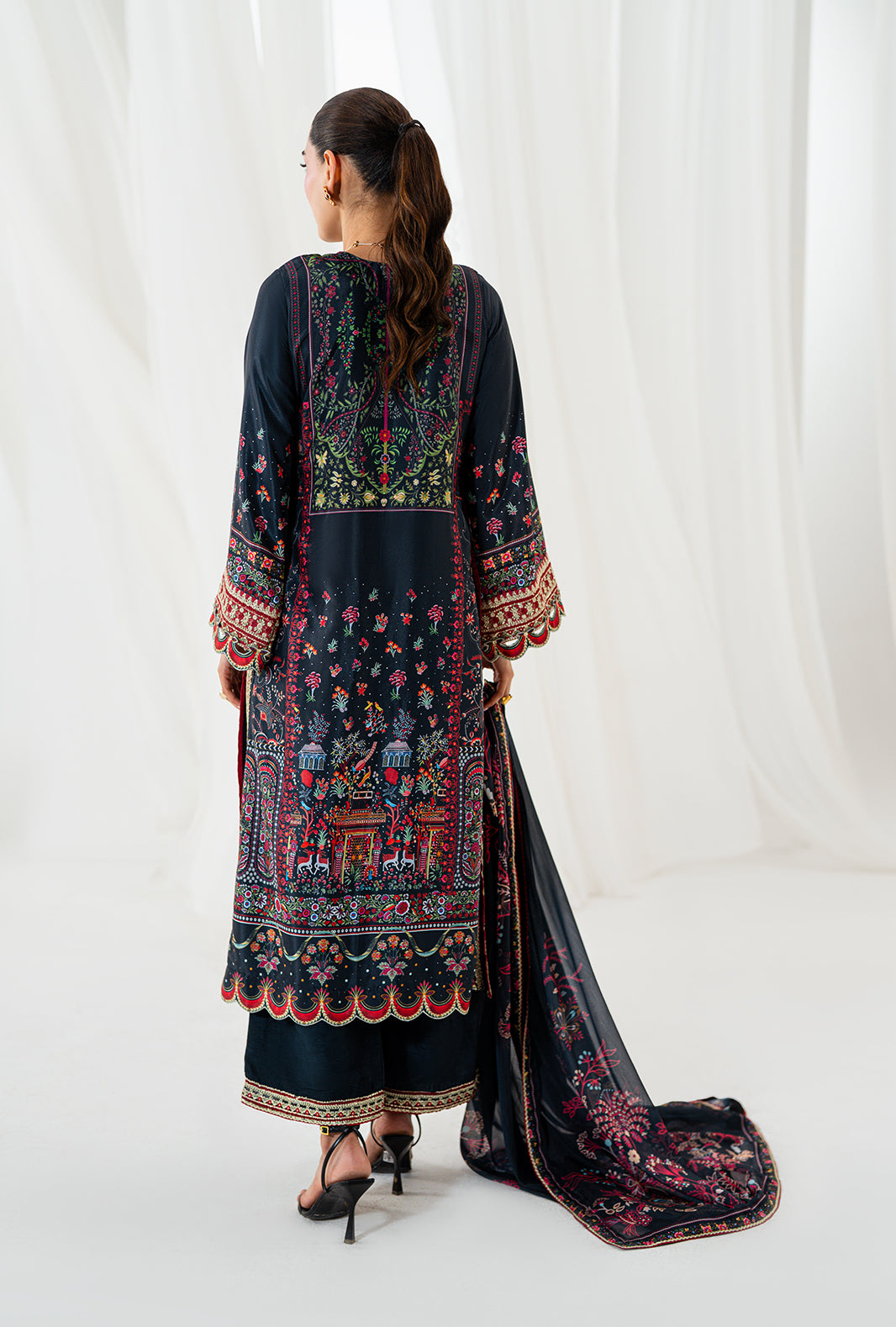 AJR Couture | Luxe Silk 26 | Wren by AJR Couture - Designer Dress  - Type : Ladies Clothes - Available at Libayah - 100% Original 