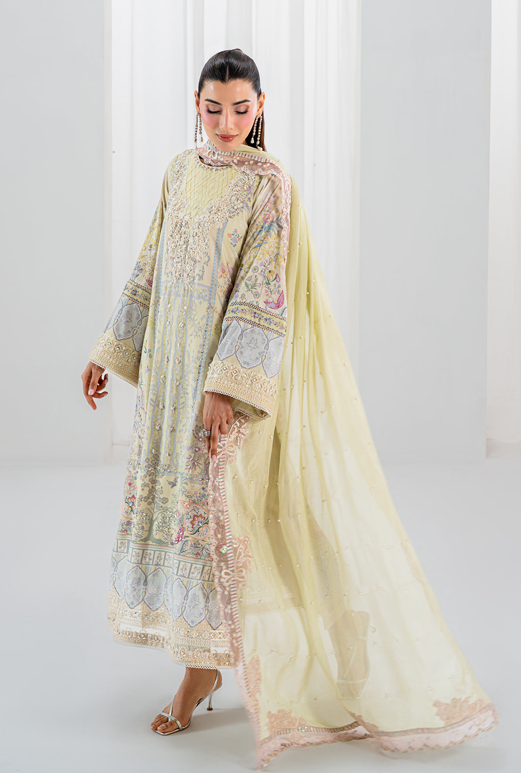AJR Couture | Luxe Silk 26 | Isra by AJR Couture - Designer Dress  - Type : Ladies Clothes - Available at Libayah - 100% Original 