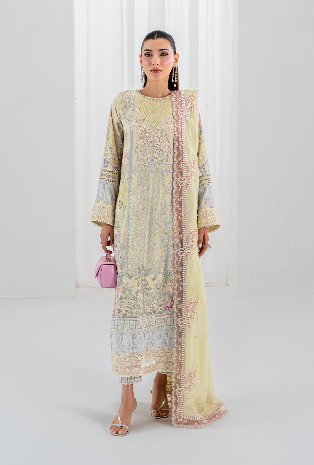AJR Couture | Luxe Silk 26 | Isra by AJR Couture - Designer Dress  - Type : Ladies Clothes - Available at Libayah - 100% Original 