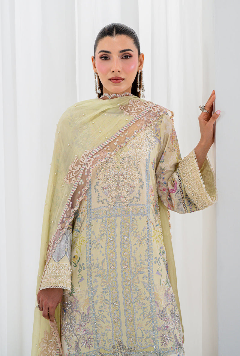 AJR Couture | Luxe Silk 26 | Isra by AJR Couture - Designer Dress  - Type : Ladies Clothes - Available at Libayah - 100% Original 