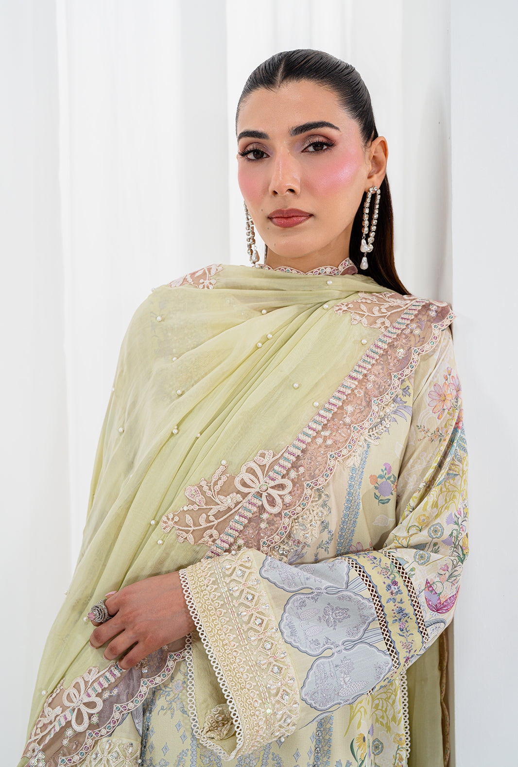 AJR Couture | Luxe Silk 26 | Isra by AJR Couture - Designer Dress  - Type : Ladies Clothes - Available at Libayah - 100% Original 