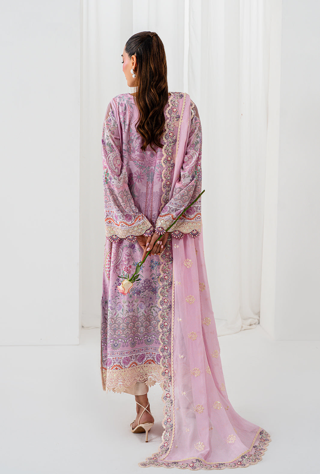 AJR Couture | Luxe Silk 26 | Aela by AJR Couture - Designer Dress  - Type : Ladies Clothes - Available at Libayah - 100% Original 