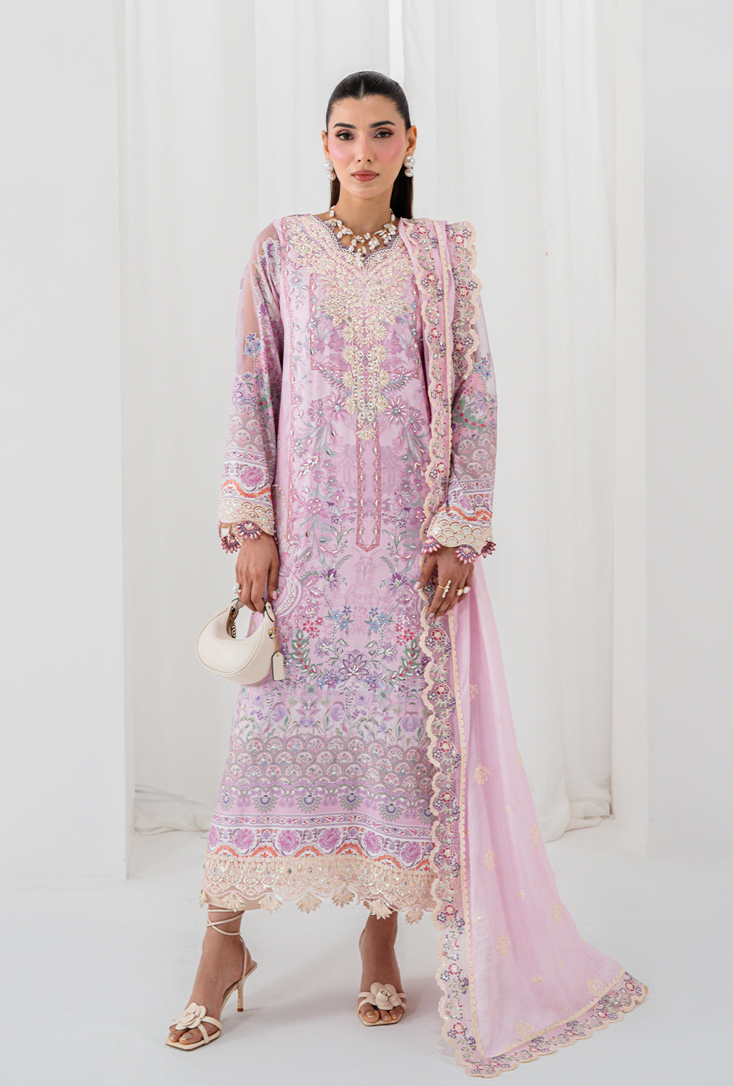 AJR Couture | Luxe Silk 26 | Aela by AJR Couture - Designer Dress  - Type : Ladies Clothes - Available at Libayah - 100% Original 