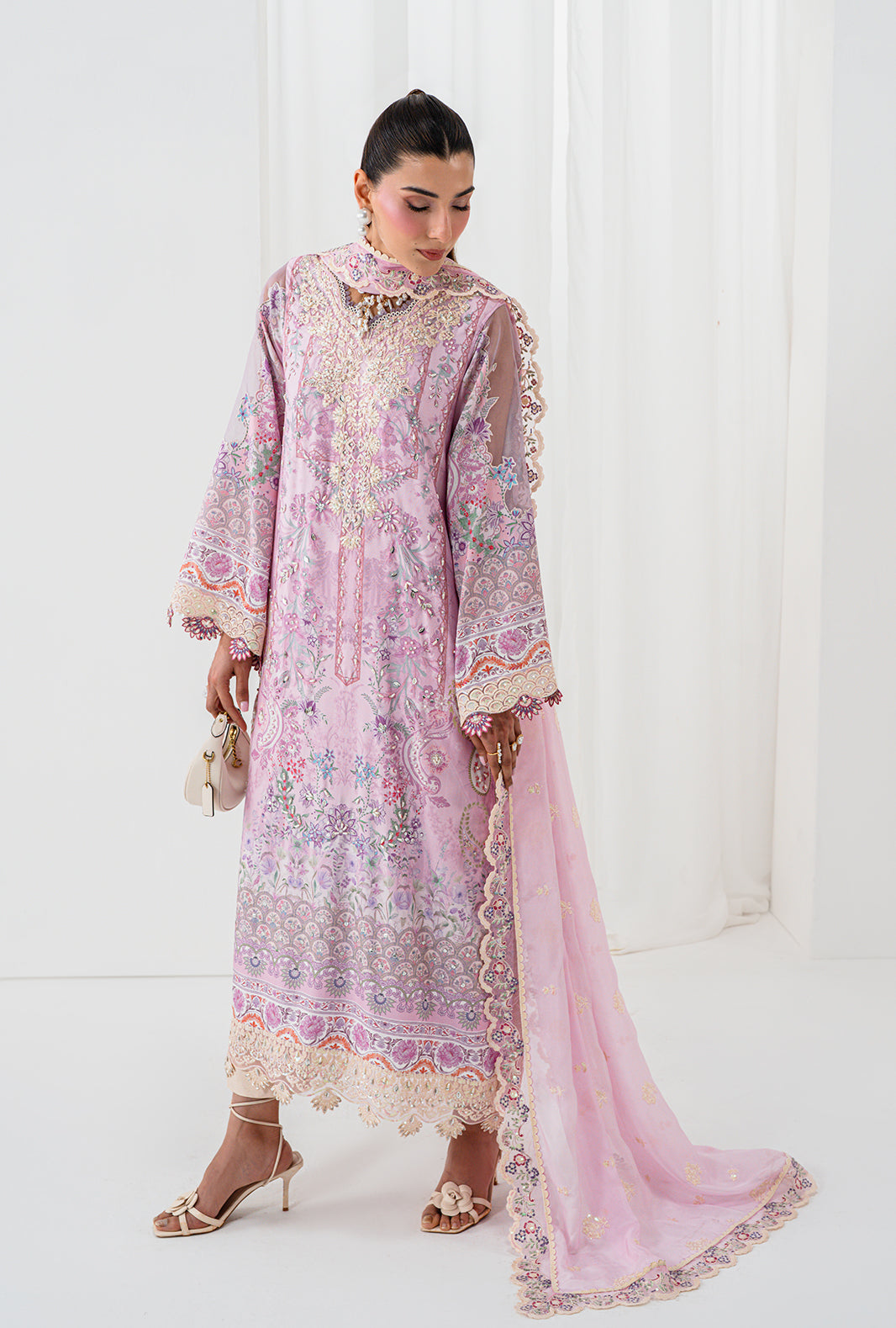 AJR Couture | Luxe Silk 26 | Aela by AJR Couture - Designer Dress  - Type : Ladies Clothes - Available at Libayah - 100% Original 