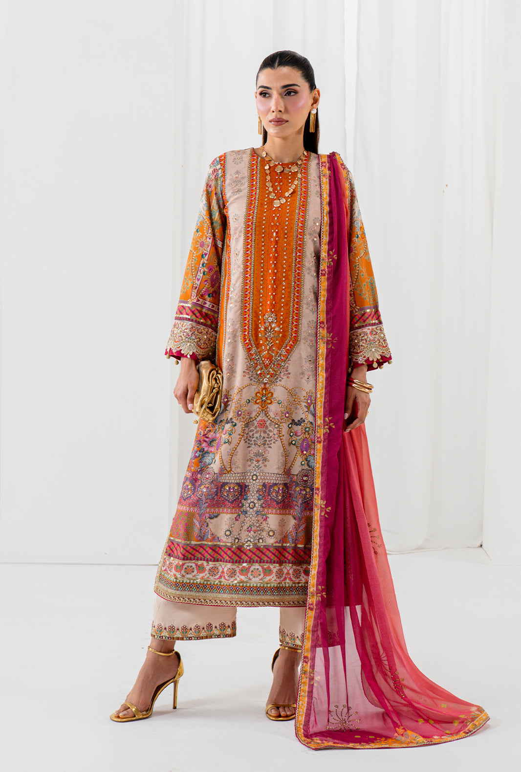 AJR Couture | Luxe Silk 26 | Orla by AJR Couture - Designer Dress  - Type : Ladies Clothes - Available at Libayah - 100% Original 