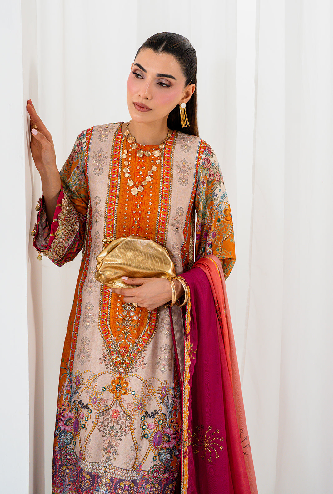 AJR Couture | Luxe Silk 26 | Orla by AJR Couture - Designer Dress  - Type : Ladies Clothes - Available at Libayah - 100% Original 