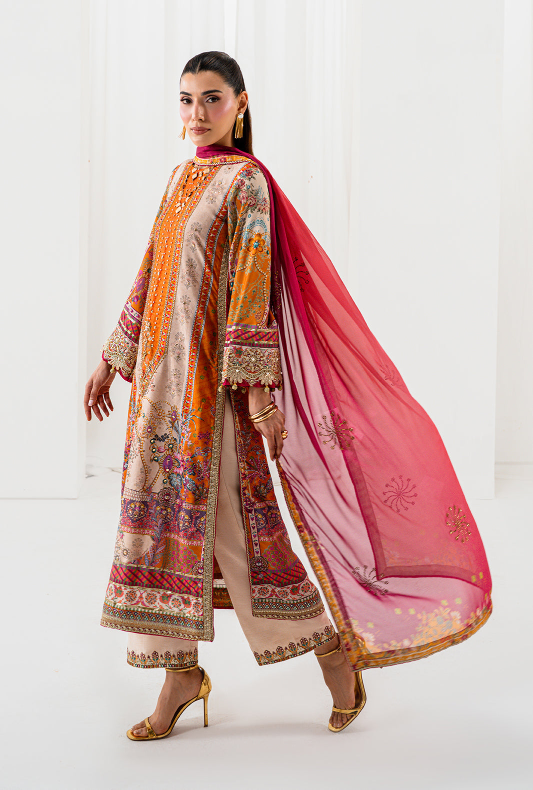 AJR Couture | Luxe Silk 26 | Orla by AJR Couture - Designer Dress  - Type : Ladies Clothes - Available at Libayah - 100% Original 