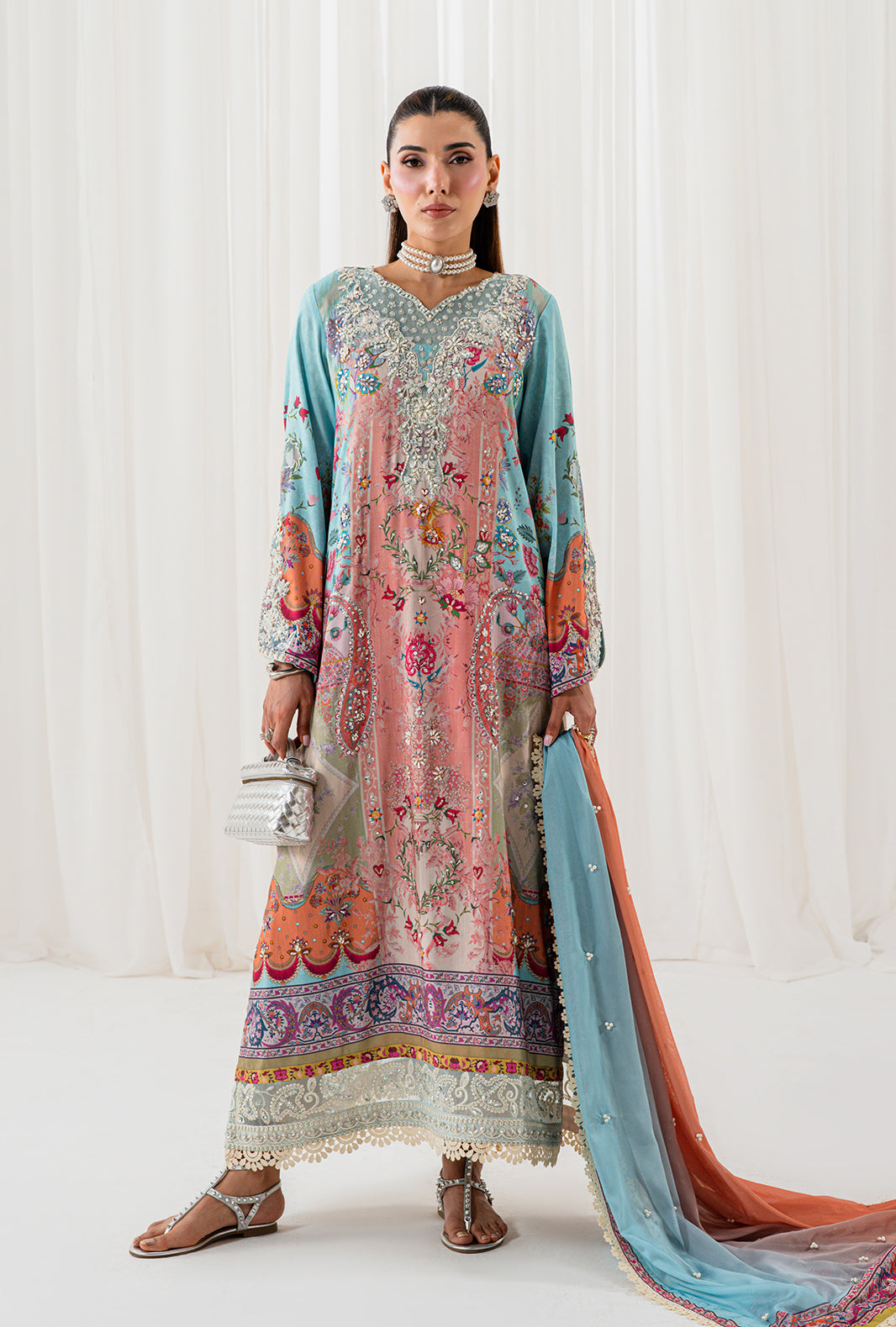 AJR Couture | Luxe Silk 26 | Lyra by AJR Couture - Designer Dress  - Type : Ladies Clothes - Available at Libayah - 100% Original 