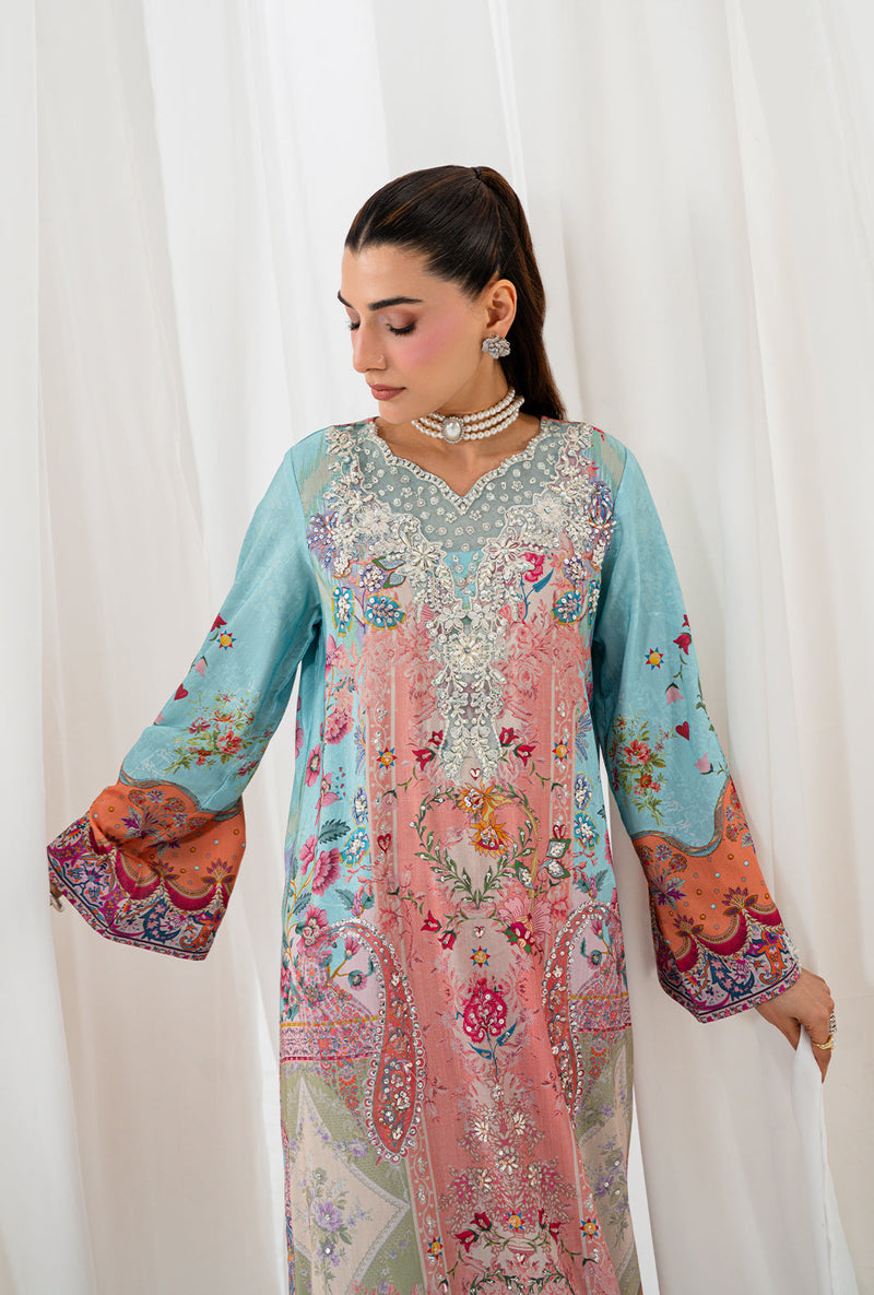 AJR Couture | Luxe Silk 26 | Lyra by AJR Couture - Designer Dress  - Type : Ladies Clothes - Available at Libayah - 100% Original 