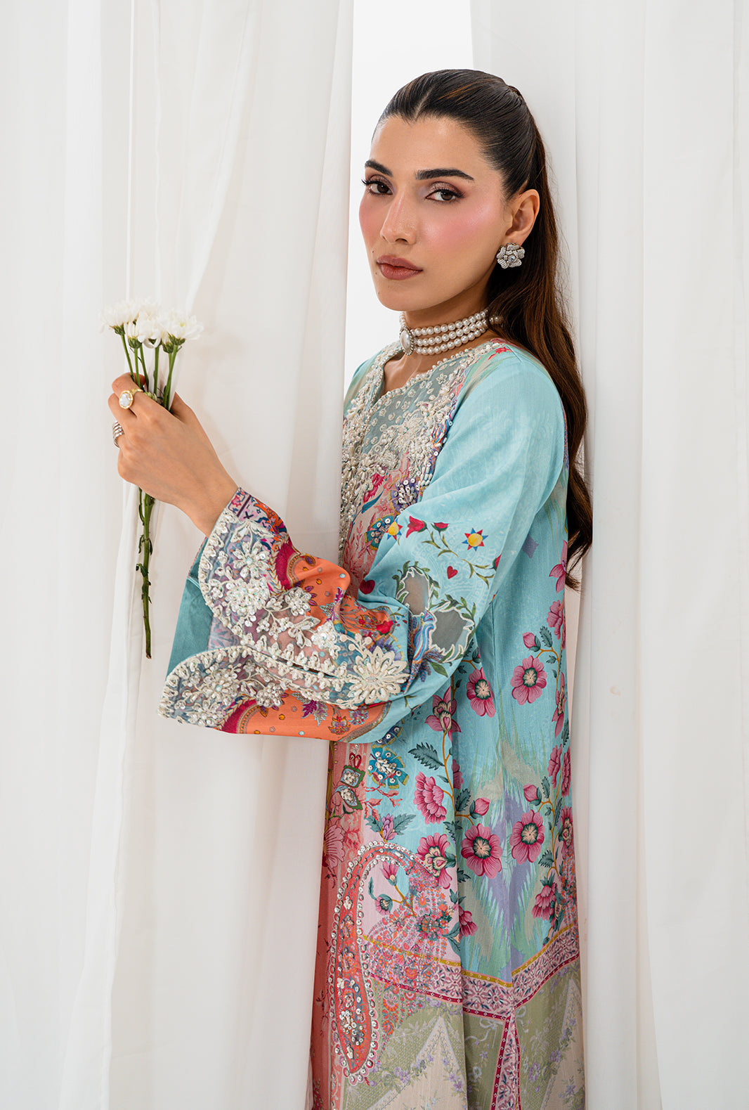 AJR Couture | Luxe Silk 26 | Lyra by AJR Couture - Designer Dress  - Type : Ladies Clothes - Available at Libayah - 100% Original 