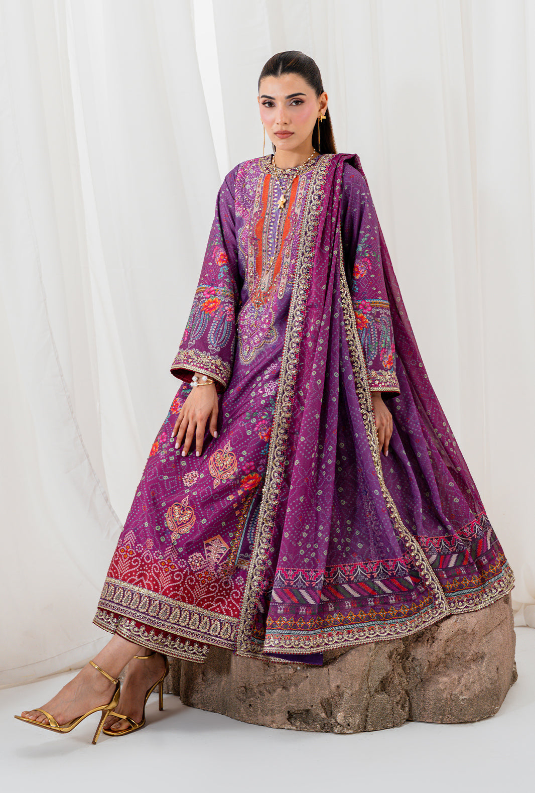 AJR Couture | Luxe Silk 26 | Solis by AJR Couture - Designer Dress  - Type : Ladies Clothes - Available at Libayah - 100% Original 