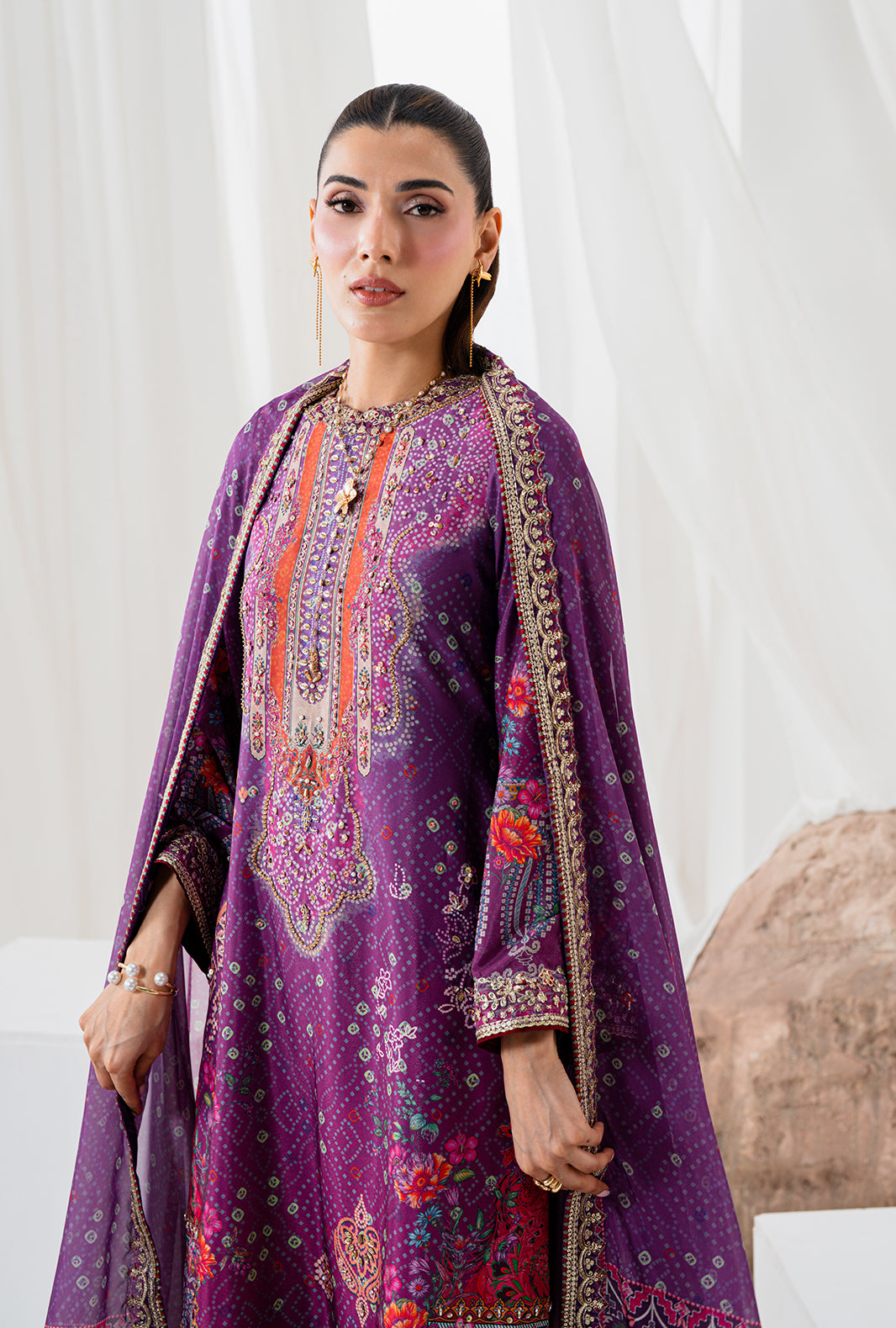 AJR Couture | Luxe Silk 26 | Solis by AJR Couture - Designer Dress  - Type : Ladies Clothes - Available at Libayah - 100% Original 
