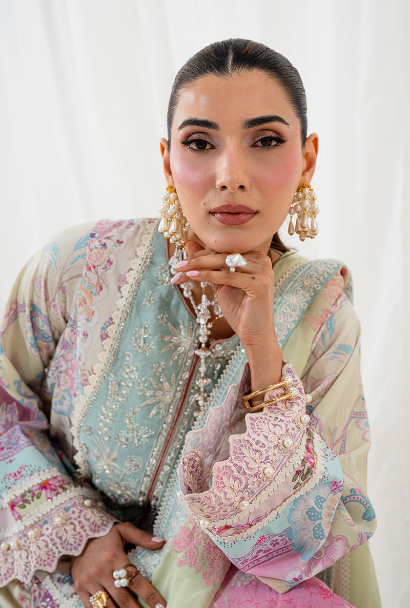 AJR Couture | Luxe Silk 26 | Zarish by AJR Couture - Designer Dress  - Type : Ladies Clothes - Available at Libayah - 100% Original 