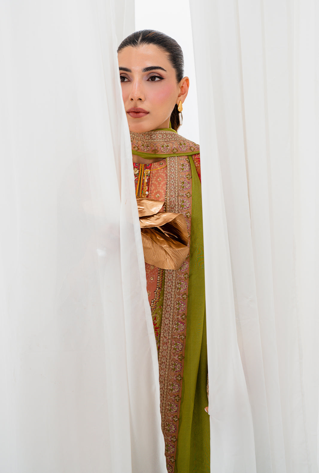 AJR Couture | Luxe Silk 26 | Nyra by AJR Couture - Designer Dress  - Type : Ladies Clothes - Available at Libayah - 100% Original 