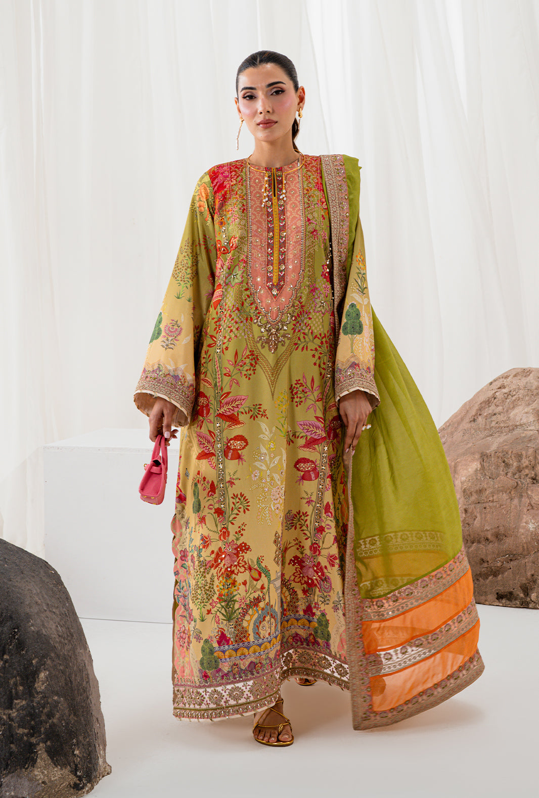 AJR Couture | Luxe Silk 26 | Nyra by AJR Couture - Designer Dress  - Type : Ladies Clothes - Available at Libayah - 100% Original 