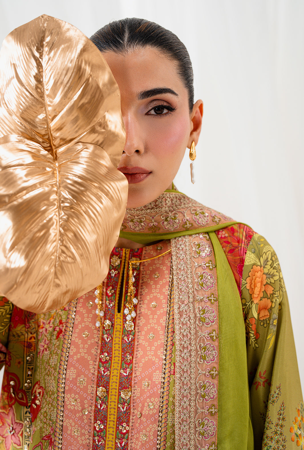 AJR Couture | Luxe Silk 26 | Nyra by AJR Couture - Designer Dress  - Type : Ladies Clothes - Available at Libayah - 100% Original 