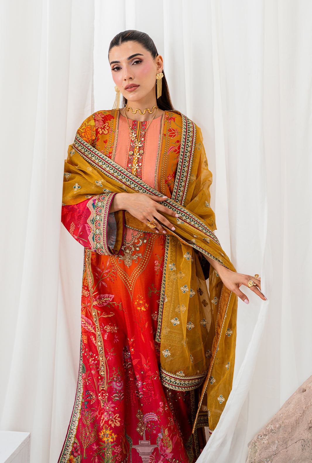 AJR Couture | Luxe Silk 26 | Nova by AJR Couture - Designer Dress  - Type : Ladies Clothes - Available at Libayah - 100% Original 