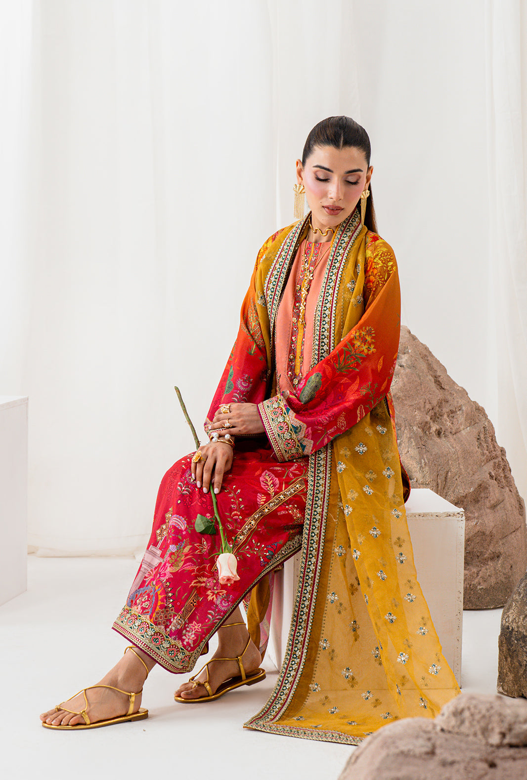 AJR Couture | Luxe Silk 26 | Nova by AJR Couture - Designer Dress  - Type : Ladies Clothes - Available at Libayah - 100% Original 