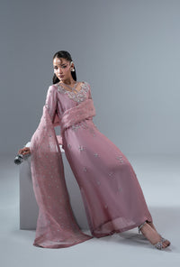 Ajr Couture | Symphony Pret 26 | Dusty Rose by Ajr Couture - Designer Dress  - Type : Ladies Clothes - Available at Libayah - 100% Original 
