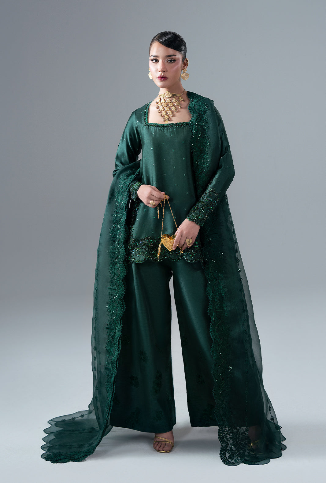 Ajr Couture | Symphony Pret 26 | Esmera by Ajr Couture - Designer Dress  - Type : Ladies Clothes - Available at Libayah - 100% Original 