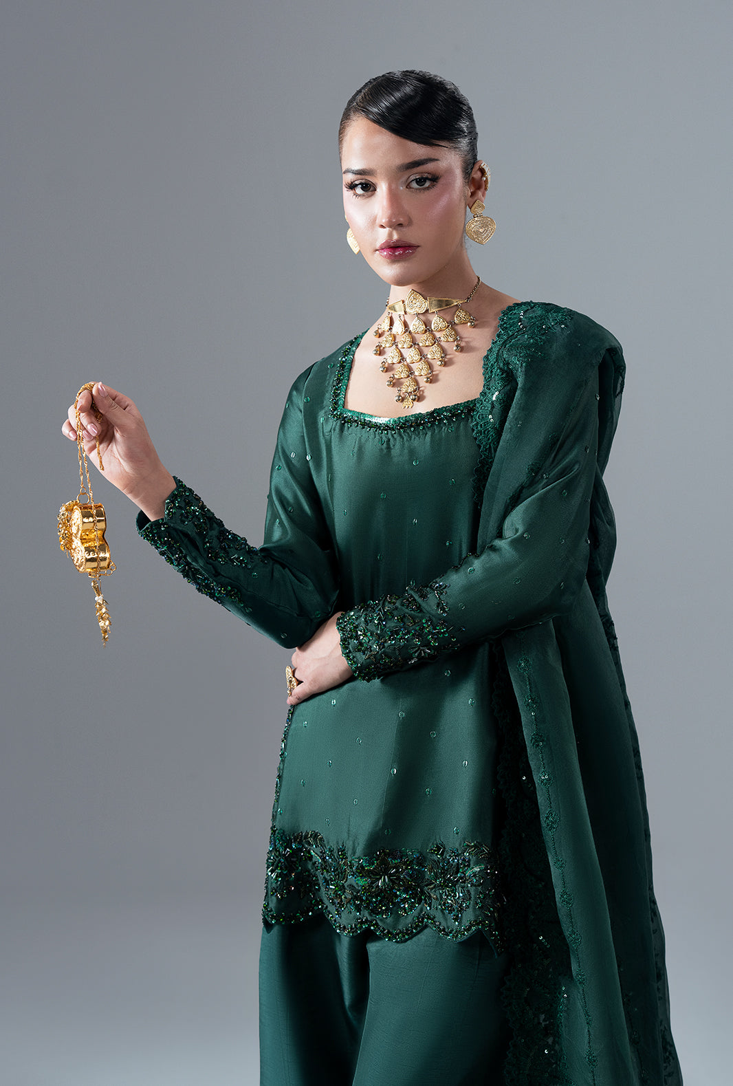 Ajr Couture | Symphony Pret 26 | Esmera by Ajr Couture - Designer Dress  - Type : Ladies Clothes - Available at Libayah - 100% Original 