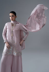 Ajr Couture | Symphony Pret 26 | Rose Quartz by Ajr Couture - Designer Dress  - Type : Ladies Clothes - Available at Libayah - 100% Original 