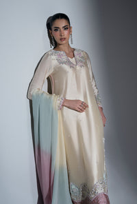 Ajr Couture | Symphony Pret 26 | Ivory Muse by Ajr Couture - Designer Dress  - Type : Ladies Clothes - Available at Libayah - 100% Original 