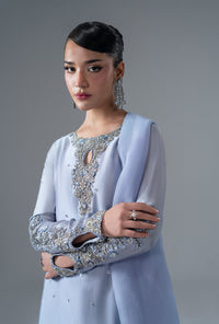 Ajr Couture | Symphony Pret 26 | Sapphire by Ajr Couture - Designer Dress  - Type : Ladies Clothes - Available at Libayah - 100% Original 